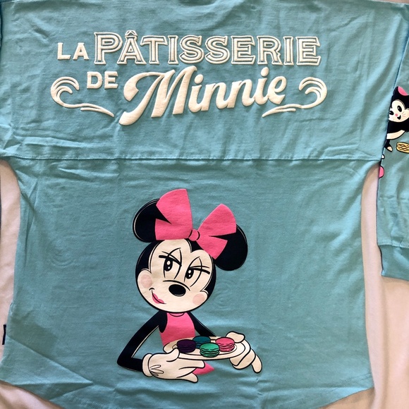2023 Disney Parks Minnie Mouse Spirit Jersey France La Patisserie De Minnie L - Picture 2 of 4